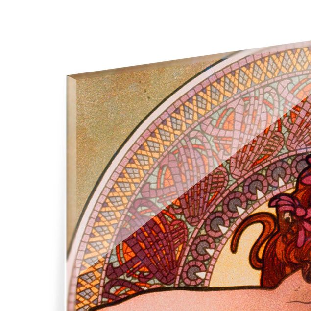 Art styles Alfons Mucha - Gemstones - Amethyst