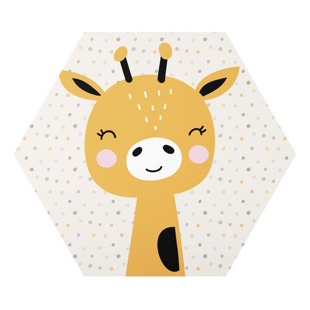 Prints modern Baby Giraffe