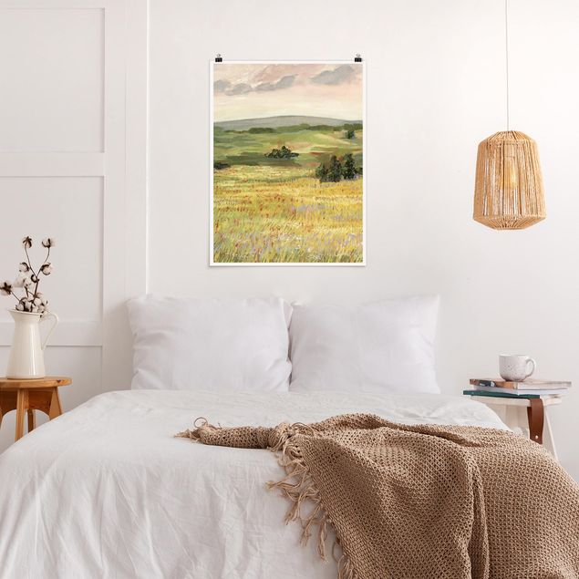Prints landscape Meadow In The Morning I