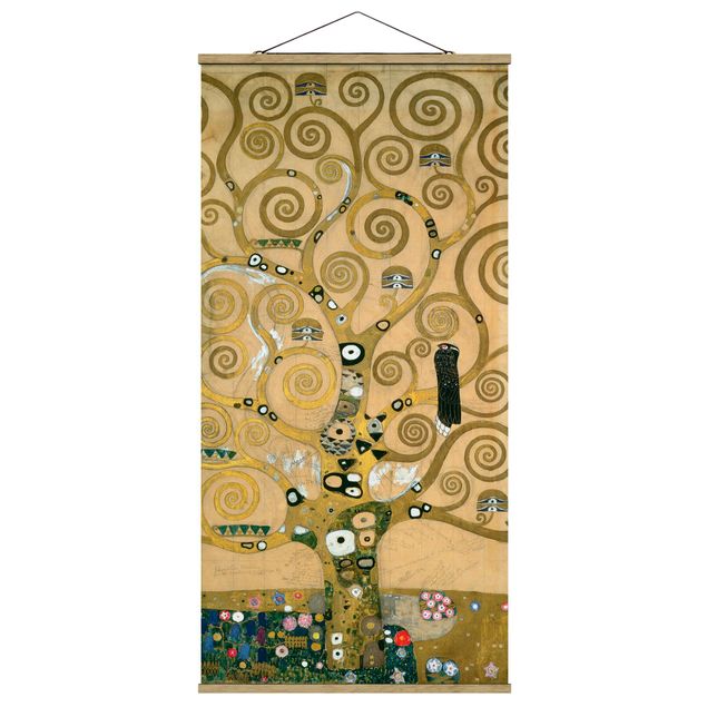 Prints landscape Gustav Klimt - The Tree of Life