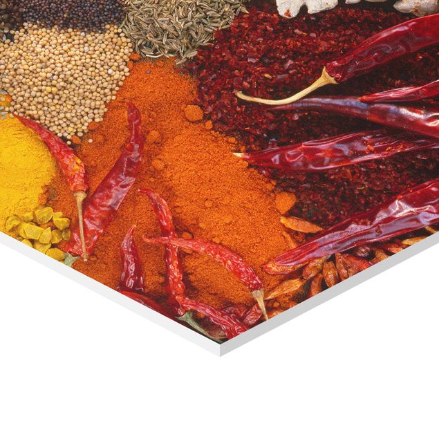 Orange print Exotic Spices