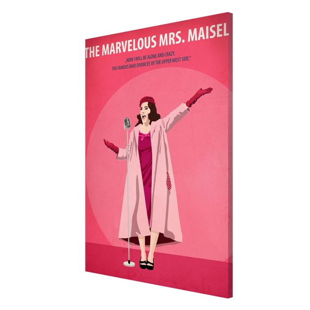 Prints modern Film Poster The Marvelous Mrs. Maisel