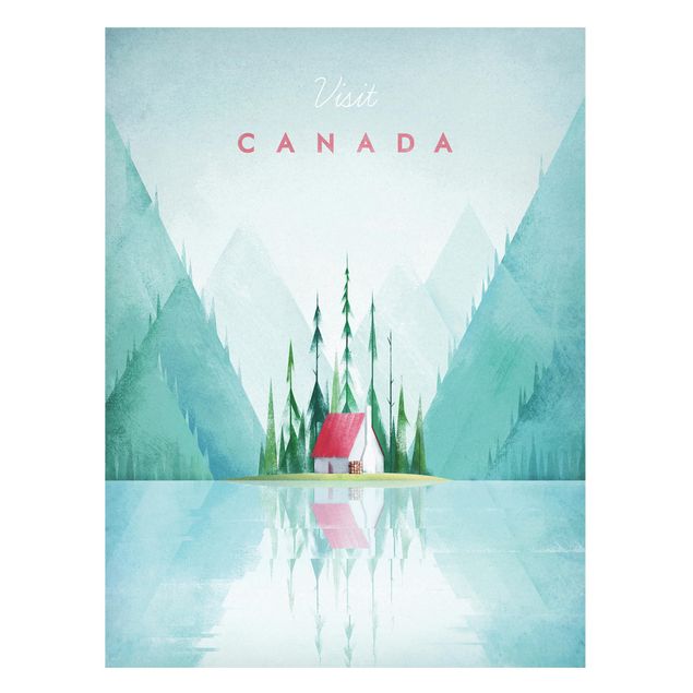 Landscape wall art Travel Poster - Canada