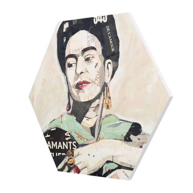 Frida Kahlo art Frida Kahlo - Collage No.4