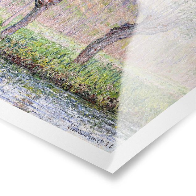 Art prints Claude Monet - Willow Trees Spring