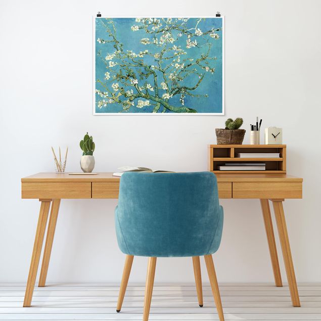 Paintings of impressionism Vincent Van Gogh - Almond Blossoms