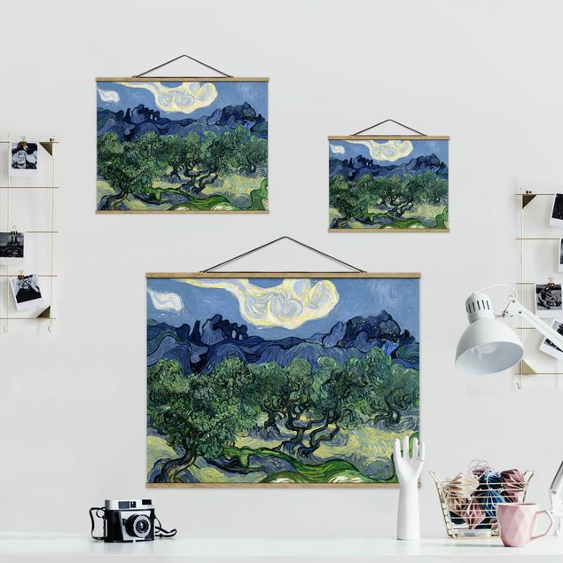 Landscape wall art Vincent Van Gogh - Olive Trees
