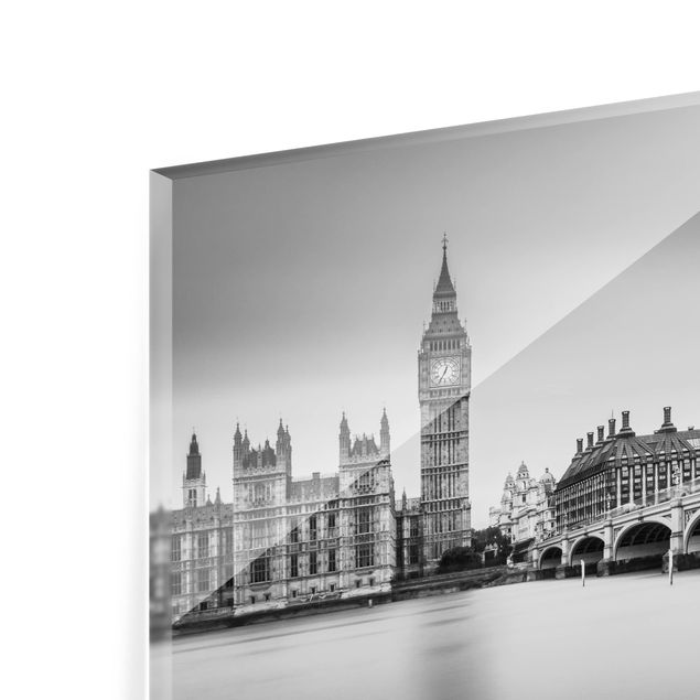Glass Splashback - Westminster Bridge And Big Ben - Landscape 2:3