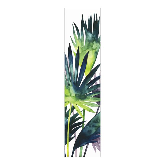 Sliding panel curtains flower Exotic Foliage - Fan Palm