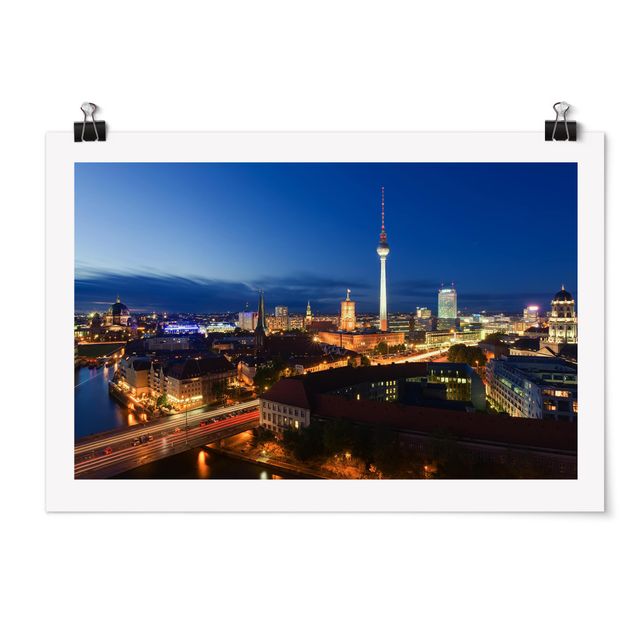 Architectural prints TV Tower At Night