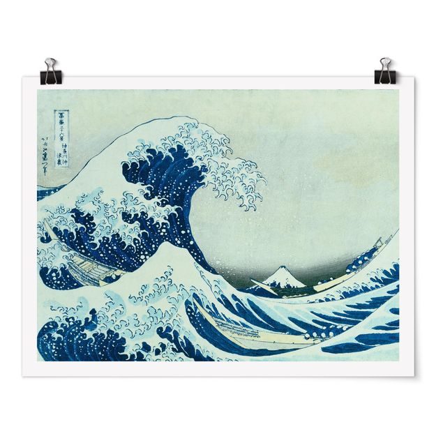 Beach wall art Katsushika Hokusai - The Great Wave At Kanagawa