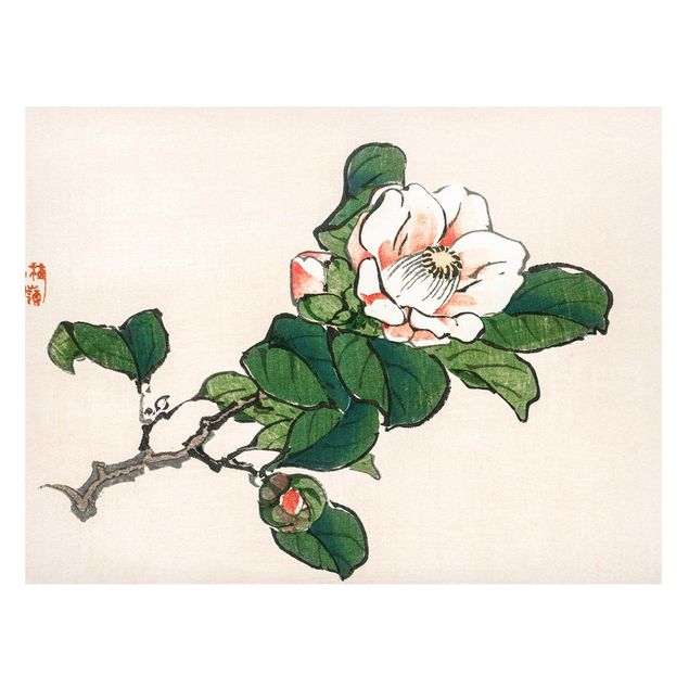 Magnet boards flower Asian Vintage Drawing Apple Blossom