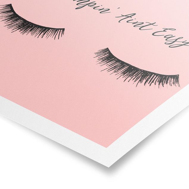 Inspirational quotes posters Eyelashes Chat - Primpin'