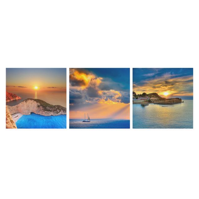 Canvas prints Italy Sunsets