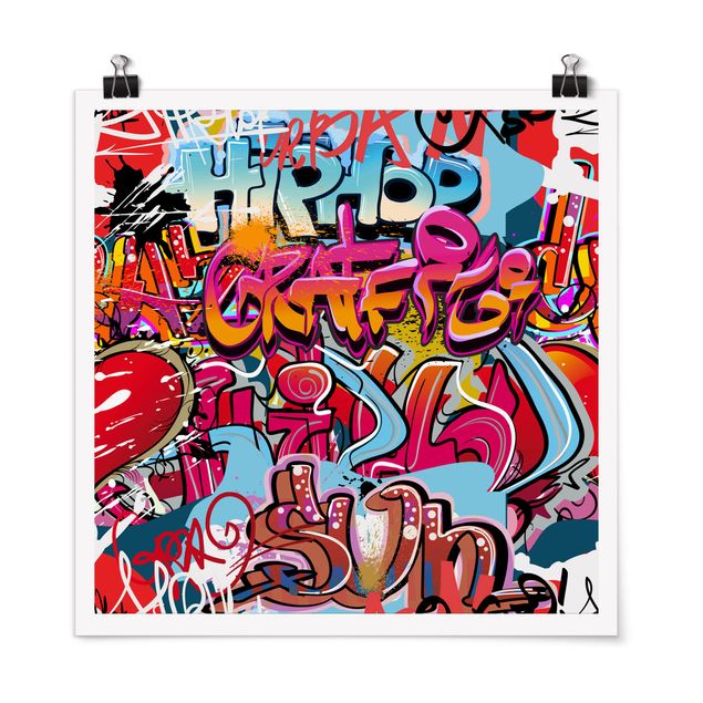 Contemporary art prints Hip Hop Graffiti