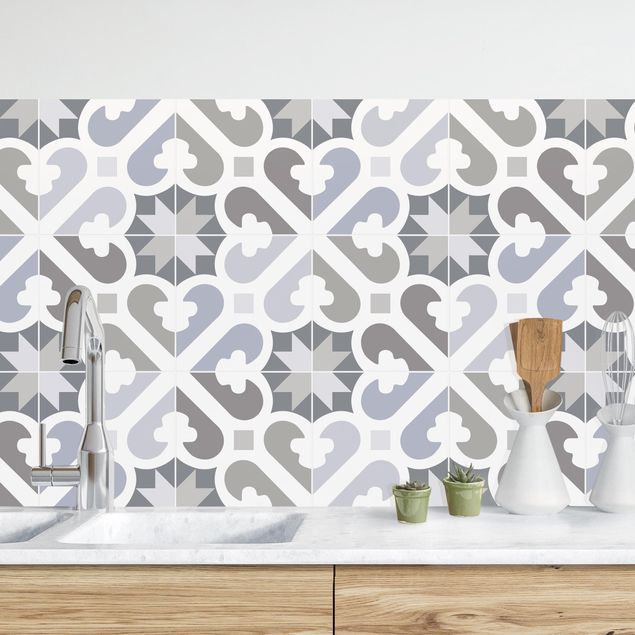 Kitchen Geometrical Tiles - Air