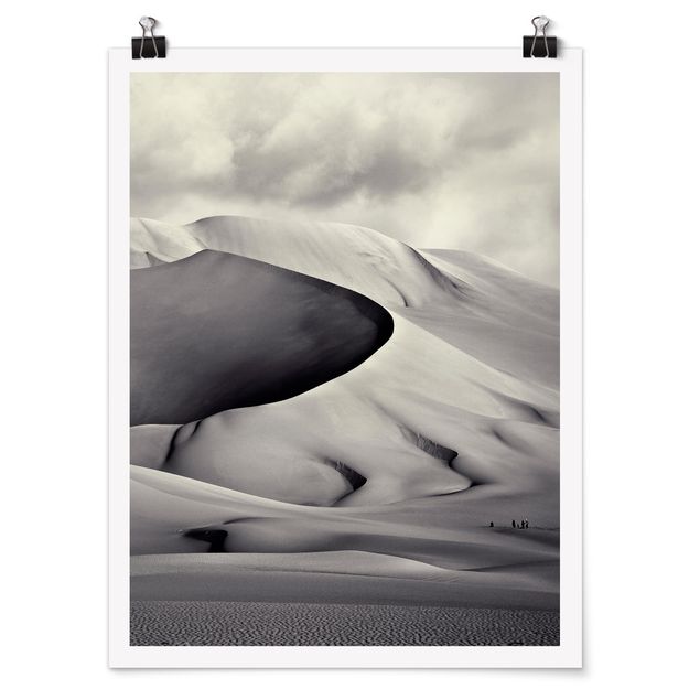 Black and white poster prints In The South Of The Sahara