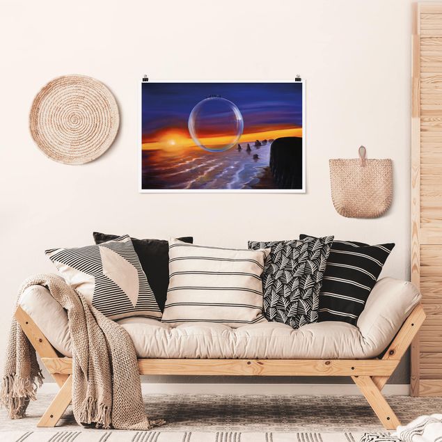Landscape wall art Out Of Space