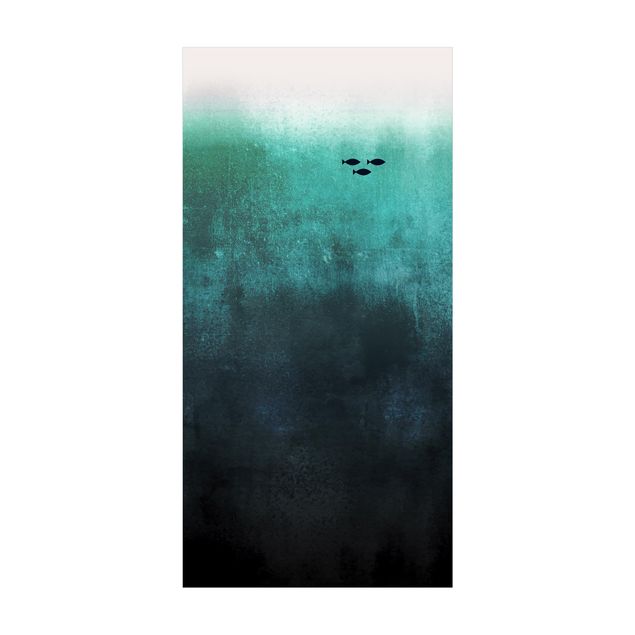 contemporary rugs Fish In The Deep Sea