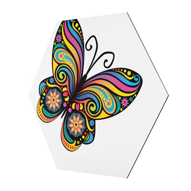 Prints No.BP22 Mandala Butterfly