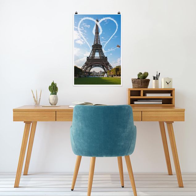Contemporary art prints Paris - City Of Love