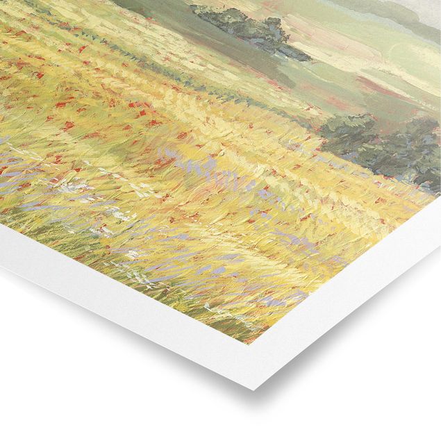 Posters landscape Meadow In The Morning I