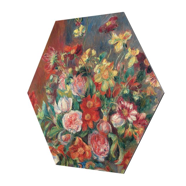 Floral prints Auguste Renoir - Flower vase