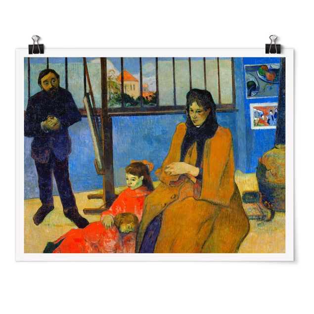Art posters Paul Gauguin - The Schuffenecker Family