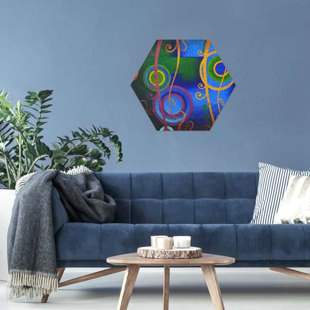Abstract canvas wall art Expression