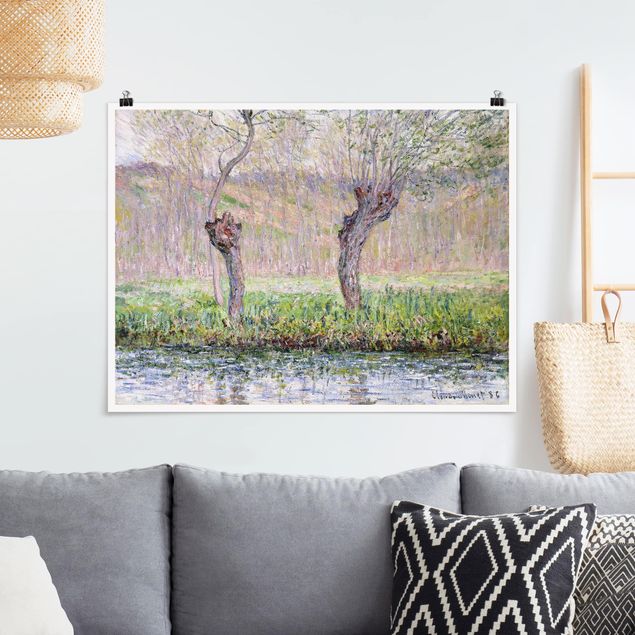 Kitchen Claude Monet - Willow Trees Spring