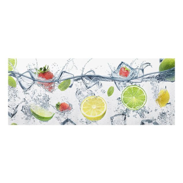 Glass Splashback - Fruit Cocktail - Panoramic