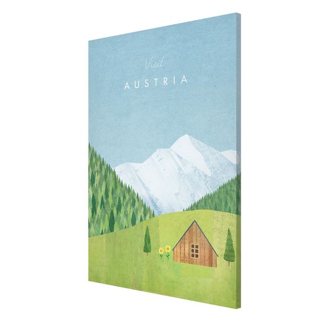 Art posters Tourism Campaign - Austria