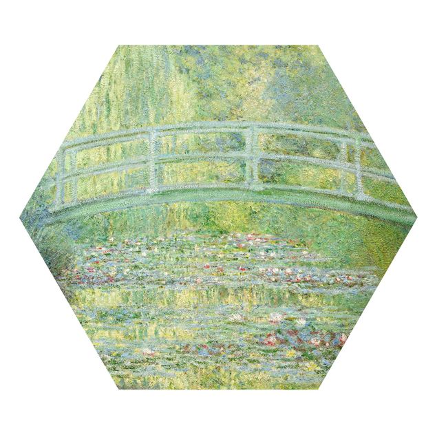 Canvas art Claude Monet - Japanese Bridge