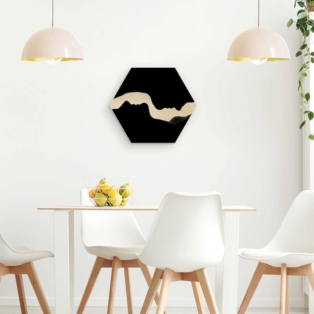 Prints on wood Silhouettes