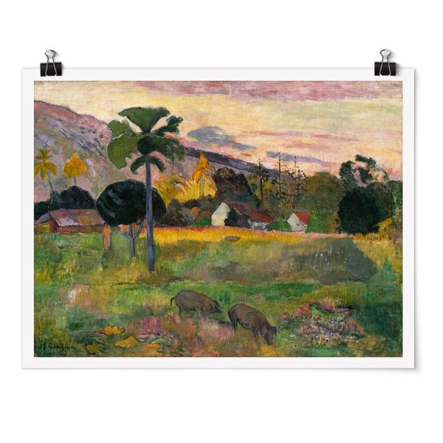 Landscape wall art Paul Gauguin - Haere Mai (Come Here)