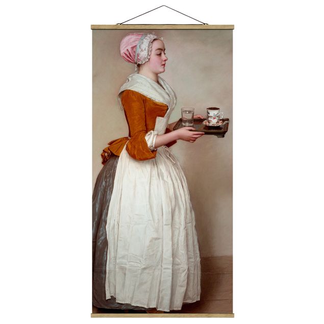 Modern art prints Jean Etienne Liotard - The Chocolate Girl