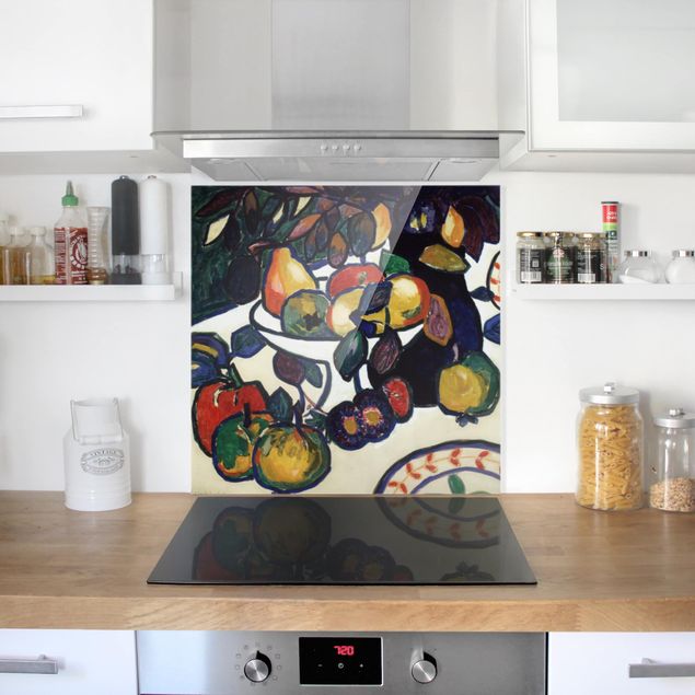 Glass splashback kitchen fruits and vegetables Kasimir Malevich - Still Life