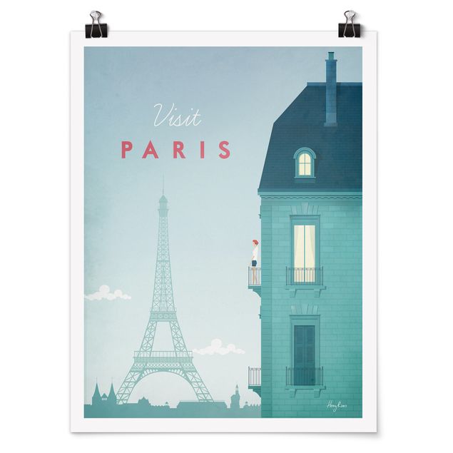 Art posters Travel Poster - Paris