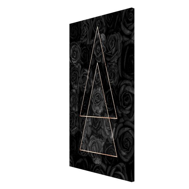 Art posters Black Rose In Golden Triangle