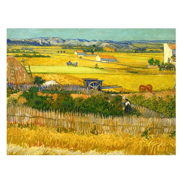 Pointillism art Vincent Van Gogh - The Harvest