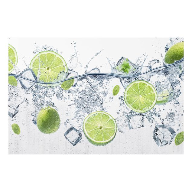 Glass Splashback - Refreshing Lime - Landscape 2:3
