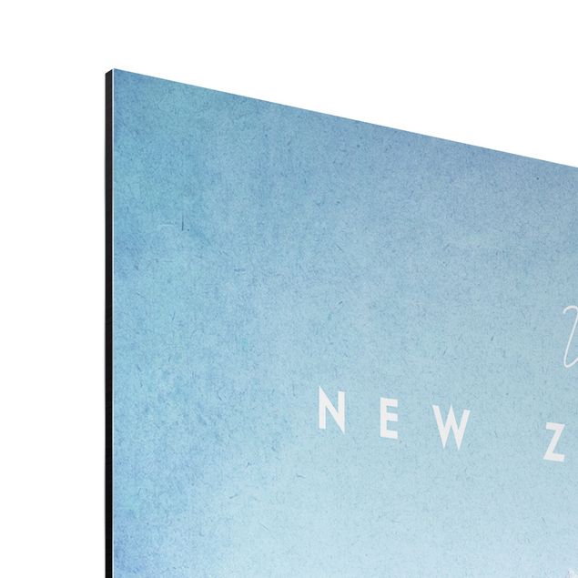 Art prints Travel Poster - New Zealand