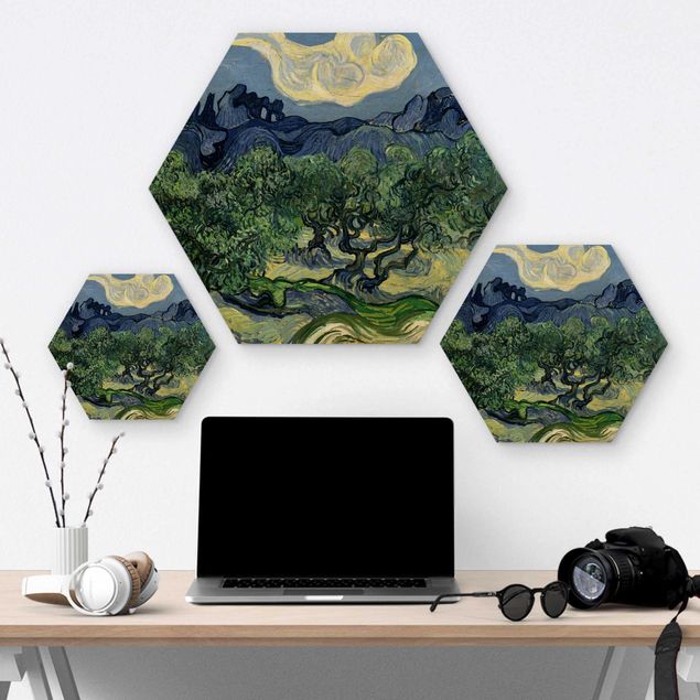 Prints Vincent Van Gogh - Olive Trees