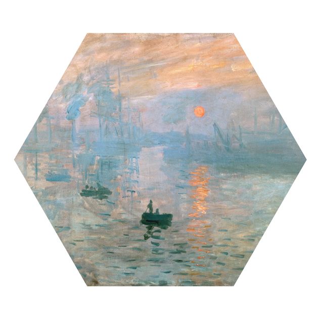 Art posters Claude Monet - Impression (Sunrise)