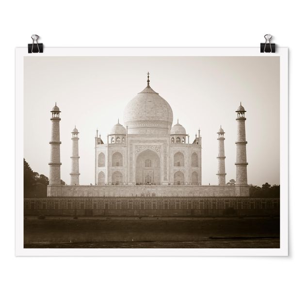 Posters architecture Taj Mahal