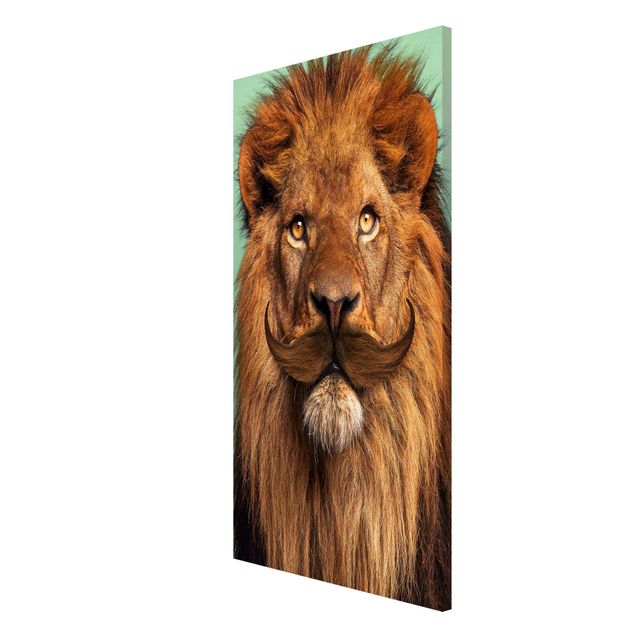 Lion print Lion With Beard