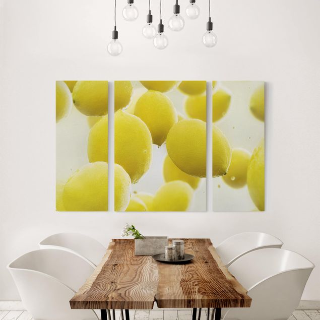 Modern art prints Lemons In Water