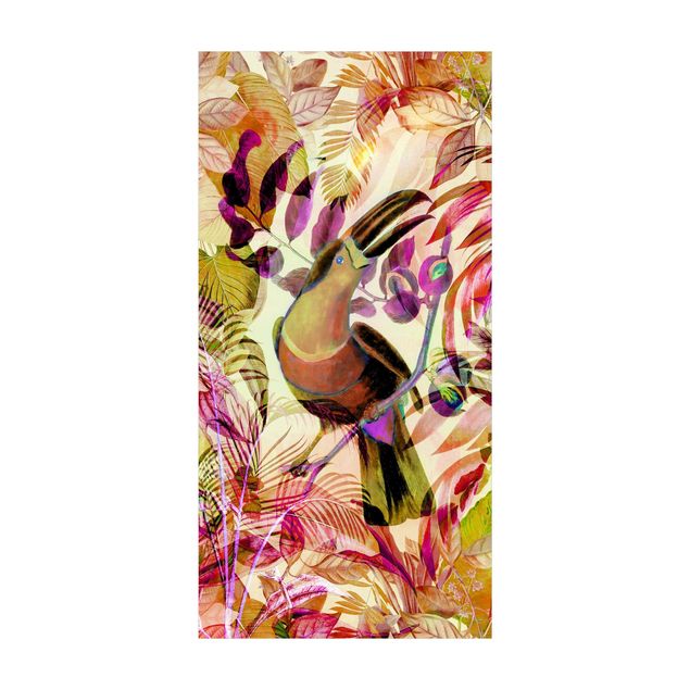 Modern rugs Colourful Collage - Toucan