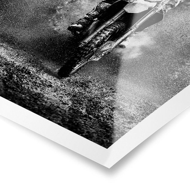 Prints Motocross In The Mud