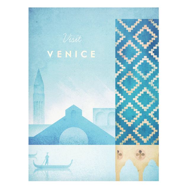 Prints Italy Travel Poster - Venice